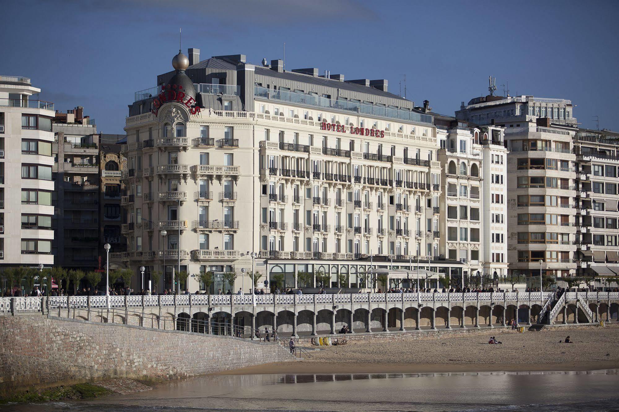 Hotel De Londres Y De Inglaterra San Sebastián Esterno foto